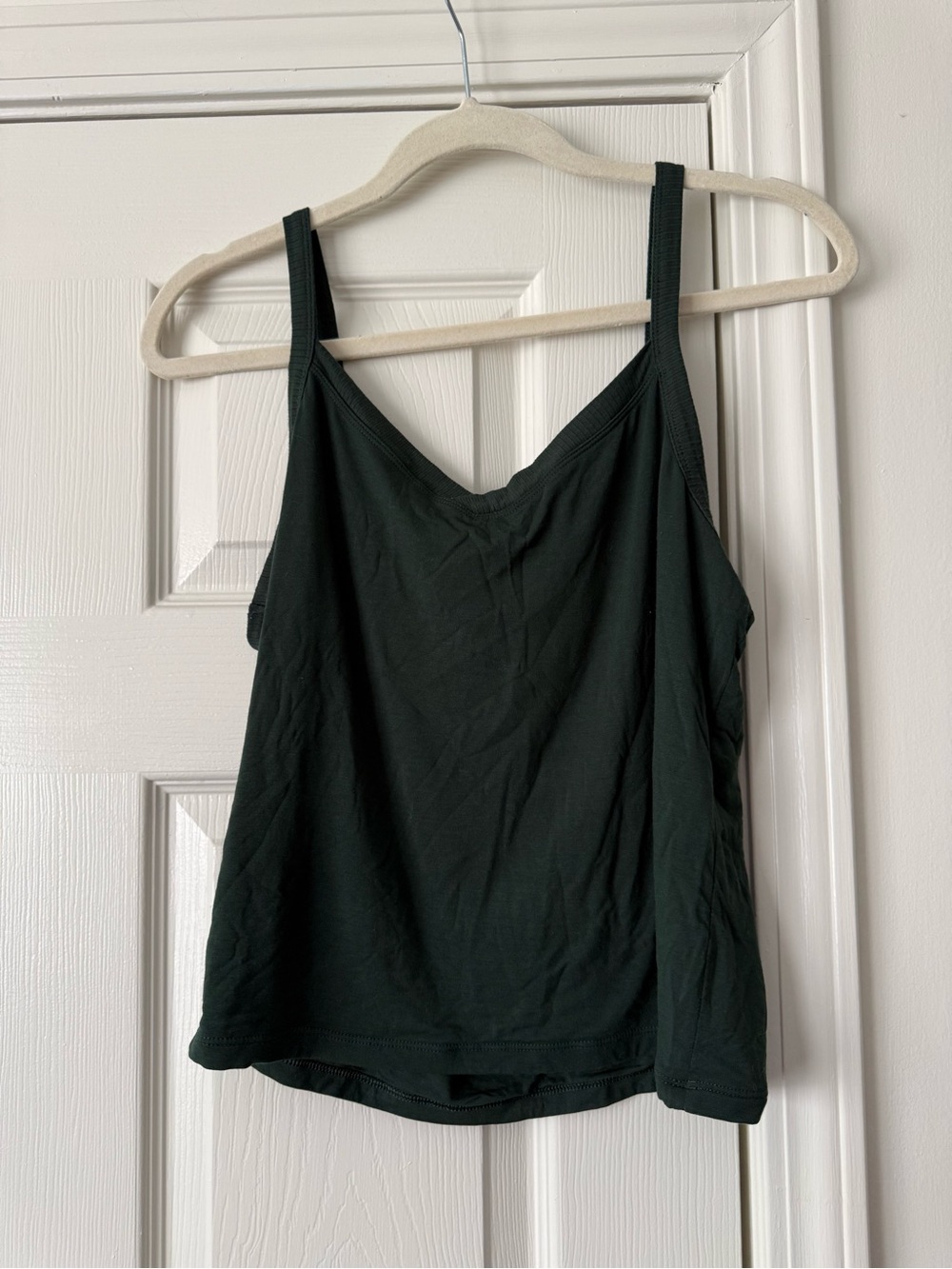 aerie Black V-Neck Camisole Tank